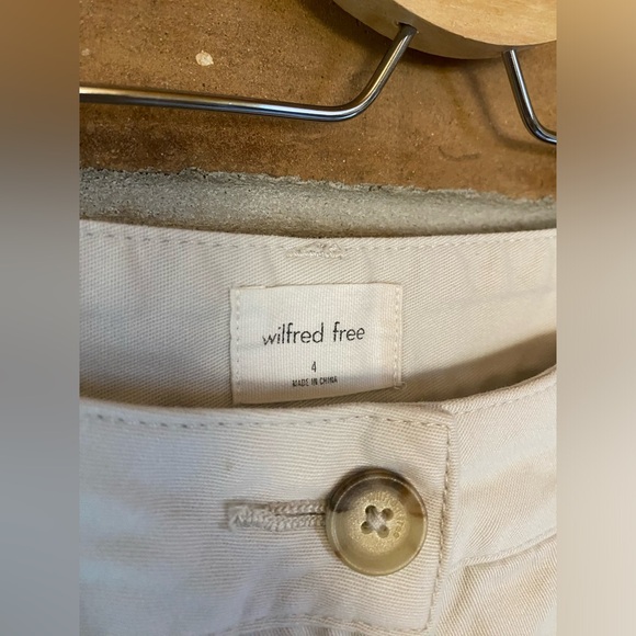 ARITZIA WILFRED FREE zenith pant beige size 4 - Picture 12 of 13